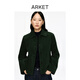 ARKET women's pure cotton corduroy shirt jacket dark green winter new style 1316385001 dark green XXS 155/76A 32