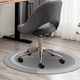Yusenyi swivel chair chair floor computer foot pad mat carpet round study roller study chair non-slip floor protection mat simple Nordic green 100 pieces diameter 100CM (wear-resistant and scratch-resistant to protect the floor)