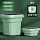 Xiaomi Buyi Trendy Life Appliances Mini Folding Washing Machine Home Dormitory Small Washing Machine Portable All-in-One Washer and Dryer Mint Green Blu-ray + All-in-One Washer and Dryer + Drain Basket