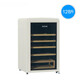 MIVM Japan imported quality retro light luxury small refrigerator retro red wine cabinet ice bar constant temperature living room household small beverage refrigerated refrigerator cream white