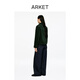 ARKET women's pure cotton corduroy shirt jacket dark green winter new style 1316385001 dark green XXS 155/76A 32