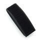 3-inch Molle Morale Badge Magic Strip Non-catching Functional Velcro Base Armband Sticker Conversion Base-1 Pack Black