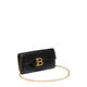BALMAIN FW25 Light Luxury Women's B BUZZ Signature Chain Wallet Black One Size