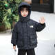 BALA suitable for boys' down jackets winter children's jackets 2025 new handsome windproof boys' winter black down jackets 90cm