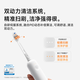 Laifen second generation sweeping vibration electric toothbrush i2ABS model laifen deep cleaning gum protection adult toothbrush new and upgraded model blue