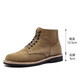 马登工装男鞋M43大逃亡马丁靴英伦风中帮沙漠靴ins潮流反绒皮鞋子秋 棕色 44 (270mm)