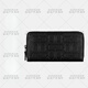 COACH Men's Long Wallet Wallet Presbyopic C Pattern Wallet Card Holder Boyfriend Gift C Pattern Black CE551 QBBK