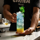 CLITON Japanese-style Colin cup bar straight long drinking glass mixing cup Long Island ice tea cocktail cup 290ml 2 pieces