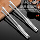 Germany MUJU stainless steel barbecue tongs extended and thickened anti-scalding barbecue tongs kitchen multi-functional cooking tongs easy to clean 316 stainless steel barbecue tongs small size
