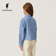 POLOWALK children's clothing girls' long-sleeved shirt 2026 new girls' long-sleeved shirt blue 120 cm