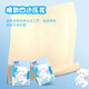 Cute pet series blue bleached handkerchief paper 4 layers thickened wettable water small pack tissue paper portable napkin 4 layers 6 pieces * 30 pack 4 layers thick