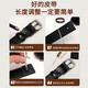 Pull back pin buckle belt men's genuine cowhide belt pure young and middle-aged business casual men's denim retro pants belt fashion trend