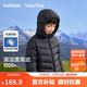 Balabala children's clothing children's rib down jacket boys and girls parent-child clothing light and thin liner 2025 new winter jacket