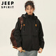 JEEP SPIRIT Jeep Jacket Men's and Women's Autumn and Winter Three-in-One Outdoor Couple Jacket Men's Sunflower L