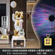 Jizhao astronaut large floor-standing ornament in the living room of the astronaut's living room high-end light luxury decoration starry sky projection lamp next to the TV cabinet White astronaut + Xiaoai classmates speaker + karaoke speaker Height 160.5cm No Specifications