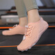 Kollock fitness shoes indoor skipping silent shoes women's Pilates yoga aerobics shoes special non-slip training squat deadlift shoes pink 36
