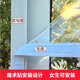 Anyuyun windows, windproof and warm curtains, window sealing, winter cold protection and windshielding artifact, Northeast antifreeze insulation film, balcony windproof, 4.0EVA ultra-clear transparent film, side zipper version, customized zipper version, contact online customer service