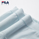 FILA antibacterial function children's underwear 2026 spring new men's and large children's boxer briefs 2-pack Ice Gray/Alice Blue-99 130