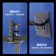 Budi dormitory upside-down monitor stand computer screen robotic arm base desktop desktop lifting and rotating NB H100 9KG load-bearing - column height 36 cm