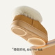 SEVEN ONLY OLINE children's cotton slippers, boys and girls, winter warm plus velvet outer wear, non-slip children's cotton shoes for middle-aged and older children, khaki brown, 16 cm inner length 160, foot length about 15cm