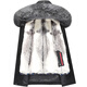 CHEVALPES international first-line brand 2025 new parka men's winter mink liner medium and long fur one-piece mink B style black fox fur collar + gold mink liner M 170 recommended 100-130 Jin Jin equals 0.5 kg