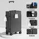 Xiaomi Xiaoai ecological chain same style suitcase new trolley case password box universal wheel student large capacity strong B618 black + with cup holder + USB interface 26 inches 26 inches student accommodation, back to school