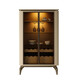 Yusenyi TAZA light luxury minimalist wine cabinet modern new display cabinet villa home dining side cabinet integrated wall high cabinet TAZA -2025 new product-guaranteed double door