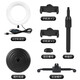 Mobile phone live broadcast photography bracket desktop photo beauty ring light portable selfie lighting dual camera fill light A116 cantilever bracket (tablet clip) car accessories
