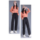 Mo Dou 2025 new winter women's down pants, leggings, high waist, abdominal control, straight black and white, cold-resistant, loose, fashionable and warm
