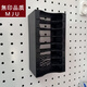 Japanese unprinted round hole metal hole board accessories data cable storage box with adjustable compartment 1 layer 1*1*1cm default value default value (hole diameter 6 hole spacing 16mm) black 6 pcs