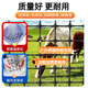 Boundary map plastic mesh protective breeding chicken fence net corn mesh fence safety net protective grid guardrail fence 1.0 meters high + 3 cm holes + ties 2.3 mm thick (50 meters / roll) simple protection
