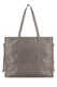 PRADA logo plate drawstring tote bag gray one size
