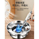 JCZS German brand dry pot pot commercial alcohol stove hotel special stainless steel 316 food grade household alcohol stove windproof alcohol stove + 26CM dry pot (with lid) 9 inches