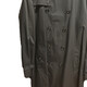 BURBERRY solid color double-breasted lapel long-sleeved windbreaker men's black black one size 48