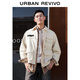 UR new winter men's casual workwear style pocket loose cotton jacket UUV150021 Khaki M