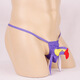 Ye Zimei men's sexy underwear with JJ set thong role-playing cock sexy underwear bird head T-pants yellow one size