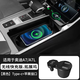 Yusenyi is suitable for Audi A6LA7 central control car charger mobile phone charging cable expansion dock telescopic cable 1925 Audi A7LA7 (magnetic wireless charger comes with two telescopic fast charging