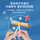 Nettong Qibei instrumento de percusión para niños conjunto completo Orff material didáctico música profesional educación temprana cuerda campana caja de resonancia toque pandereta tubo de doble anillo trompeta rana croar tubo