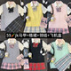 Girls 18 original jk uniform genuine plaid skirt sweater vest vest jk suit college style female autumn and winter stacking gray vest + Zi Feiyu + bow tie hanger airplane box XS