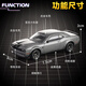 CCA car model 1 64 Dodge Hellcat SRT sports car model simulation alloy car model car toy boy gift