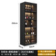 Zhong Zhanggui wine cabinet display cabinet home glass wine cabinet living room wall custom light luxury storage cabinet 2025 new sideboard installation included 0 level 1.8 thickened plate double door 60x40x2