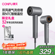CONFU high-speed hair dryer hollow leafless hair salon home professional high-power birthday gift for girlfriend negative ion quick-drying hair care hair dryer S9 gray