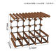Cat Wine Rack Solid Wood Wine Glass Rack Ornament Wine Red Wine Upside Down Light Luxury Household Red Wine Rack Storage Rack Goblet Rack 5X4 Grid 235mm Depth (Sapele Wood)