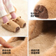 Puxi 2025 new winter children's men's and women's capibala cotton slippers parent-child autumn and winter warm home children's slippers hazelnut brown as warm as mink 32 (32-33)
