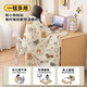 Fantasy and cute coral plush blanket towel quilt office nap sofa blanket learning lunch break air-conditioning blanket throw blanket polka dot color dog A-grade mother and baby grade temperature lock and heat preservation to resist shedding 1.8x2.0m suitable for 1.5m wide bed/double blanket can be covered