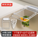 Made in Tokyo, sink filter disposable kitchen sink filter rack set, 1 rack + 60 filters