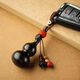 Yusenyi rosewood gourd car keychain creative car key pendant for men and women cute pendant chain rope internet celebrity Audi A6LA7LA8LRS4RS7Q7Q8A5Q5A4LA3Q3Q2L