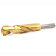 HSS12 equal shank titanium-plated drill stainless steel with small shank Knott shank drill bit 255262652728 25 points 5mm*85 blade length*160 full length*12 shank