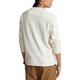 Ralph Lauren SS24 Solid Color Henley Collar Casual Long Sleeve Sweater Men's Retro Cream Retro Cream S