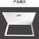 Indoor and outdoor distribution box door panel with lock iron plate empty unboxing panel PZ30 loop box concealed hollow cover Hollow size 270*230 (outer diameter size 310*2701